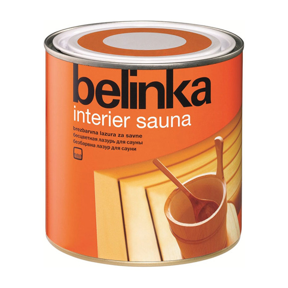 Belinka Interier Sauna, 0.75 л, Пропитка деревозащитная