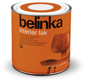 Belinka Interier Lak, 0.75 л, Лак для дерева