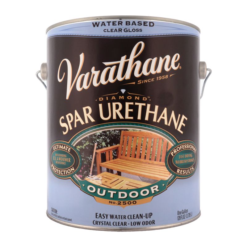 Rust-Oleum Varathane Spar Urethane, 3.78 л, Лак для дерева прозрачный глянцевый