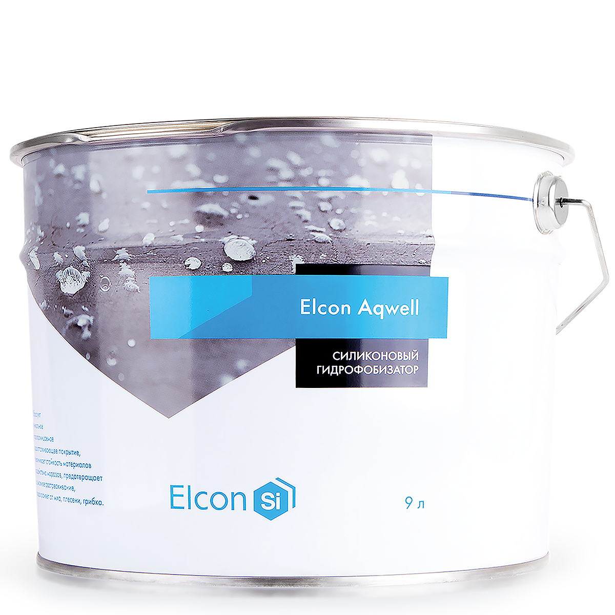 Elcon Aqwell Гидрофобизатор силиконовый с эффектом мокрого камня, 9 л