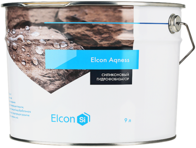 Elcon Aqness Гидрофобизатор силиконовый водоотталкивающий, 9 л