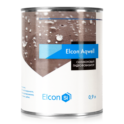 Elcon Aqwell Гидрофобизатор силиконовый с эффектом мокрого камня, 0.9 л