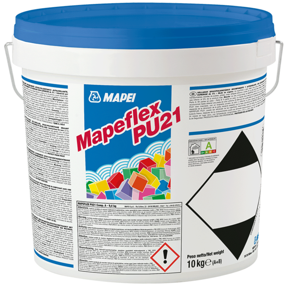 Герметик полиуретановый Mapei Mapeflex PU21 черный 10 кг