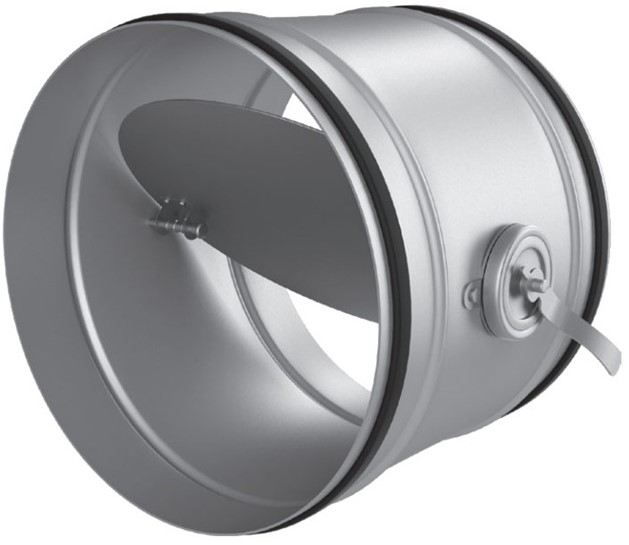 

Дроссель-клапан 250 мм, для круглых воздуховодов оцинкованный, с ручным приводом