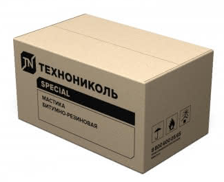 

Технониколь МБР-75, 14 кг, Мастика битумно-резиновая, Черный