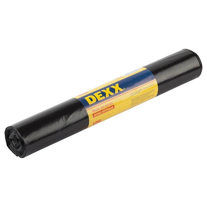 

Мешки для мусора Dexx 39151-180 180 л, Черный