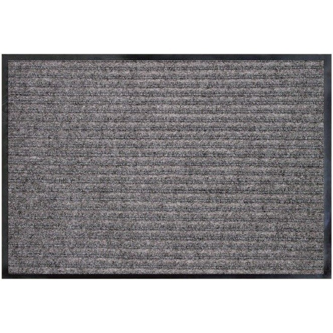 

Коврик влаговпитывающий Double Stripe Doormat серый 600х900 мм