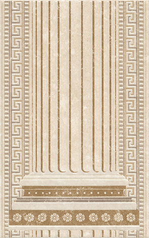 

Декор для плитки Kerama Marazzi Феличе AC197/6193 бежевый 25х40 см