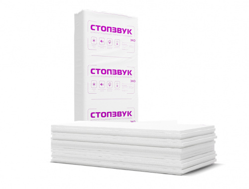

Плита шумопоглощающая СтопЗвук Эко Слим