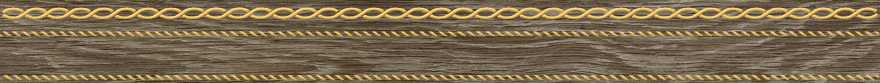 Бордюр Laparet Genesis коричневый 6х60 см