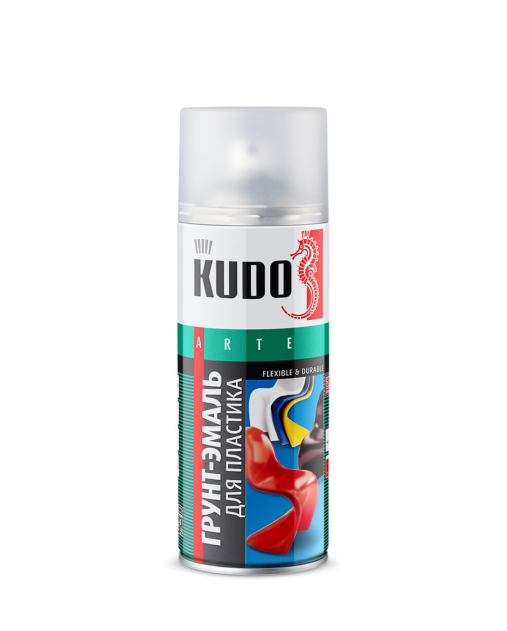 

Kudo KU-6010 520 мл, Эмаль аэрозольная для пластика (бордовая), Бордовый