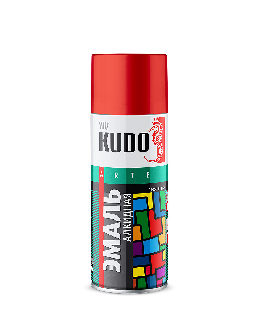 

Kudo KU-10082 520 мл, Эмаль аэрозольная универсальная (зеленая листва), Зеленый