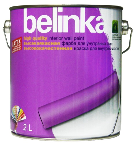 Belinka B1 Latex 1 л, Краска интерьерная акриловая (белая)