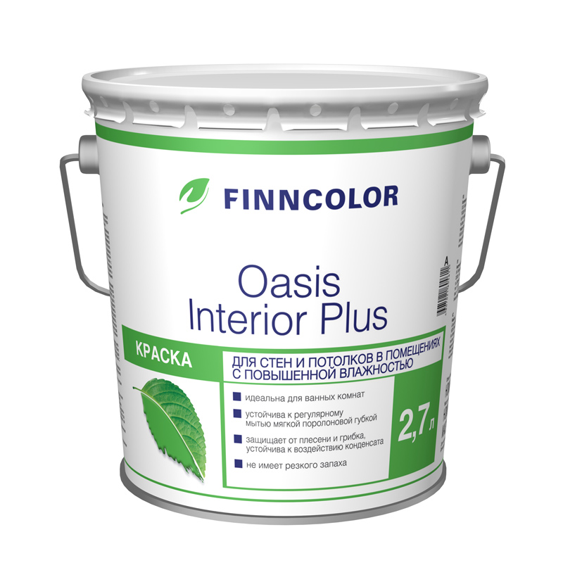 Купить Finncolor Oasis Interior Plus (белая), 2,7 л