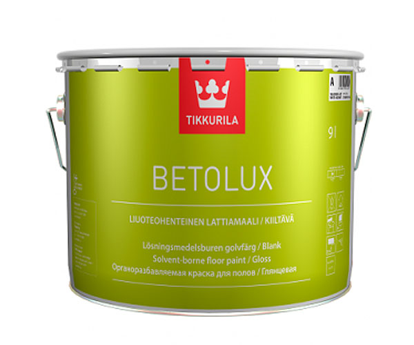 Купить Tikkurila Betolux A (белая), 9 л