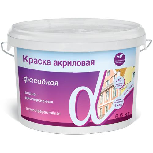 

Krafor Альфа, 40 кг, Краска фасадная по кирпичу и бетону водно-дисперсионная, Белый