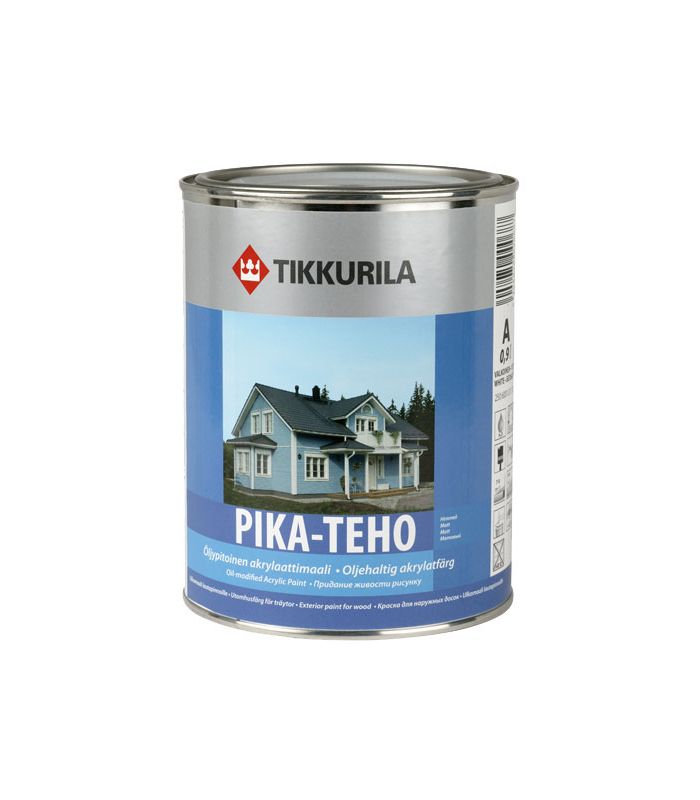 Купить Tikkurila Pika-Teho белая, 0,9 л