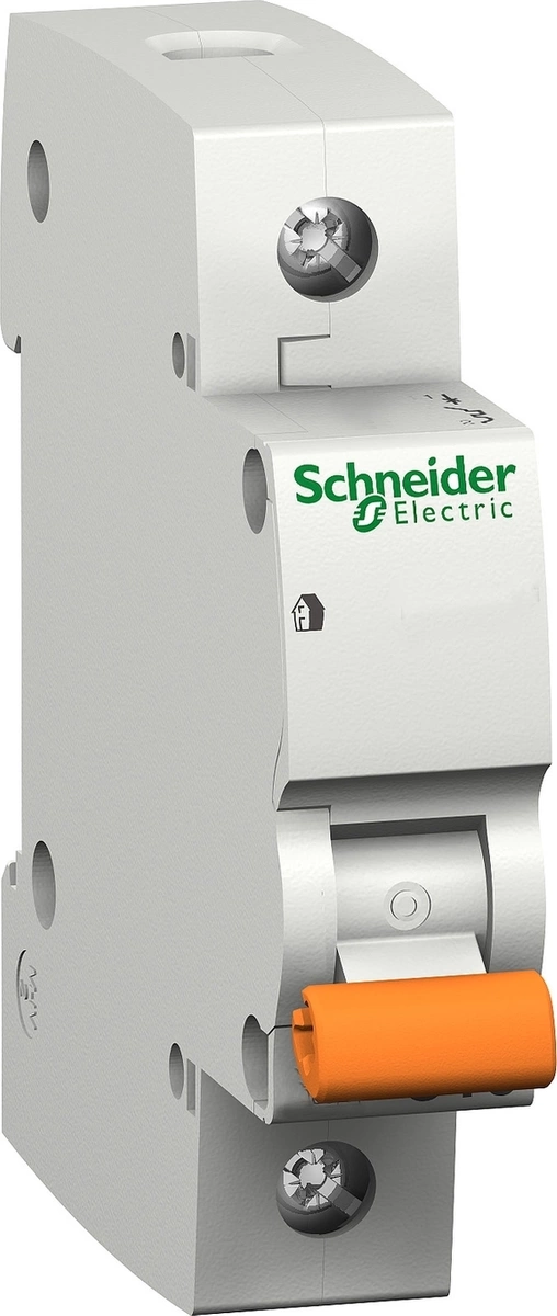 

Автоматический выключатель Schneider Electric модульный ВА63 1P+N C 16A 4.5кА 11203
