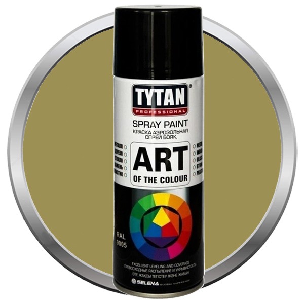 Краска акриловая Tytan Professional Art of the colour аэрозольная золотая матовая 260M 400 мл