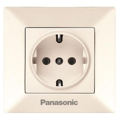 Купить Розетка Panasonic Arkedia WMTC02022BG-RES одноместная кремовый