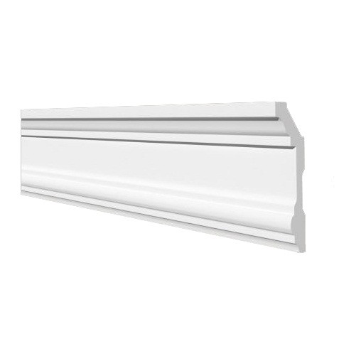

Карниз потолочный из дюрополимера Decor-Dizayn DD503 2000х100х50 мм, Белый