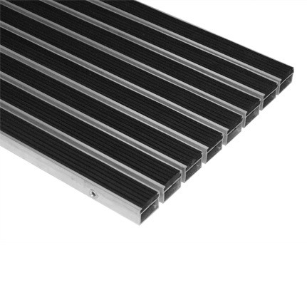 

Грязезащитная решетка Император Лайт 22G со вставкой резина 1200х800 мм, Черный