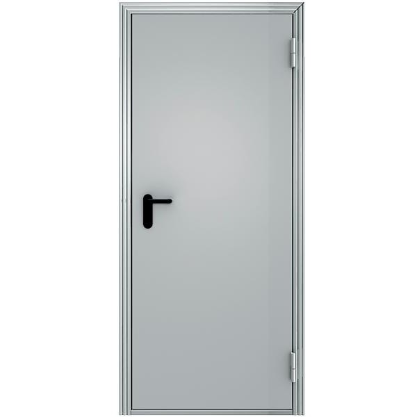 

Дверь входная противопожарная стальная Меги ПДС-1 EI60 правая 2050х870 мм RAL 7038