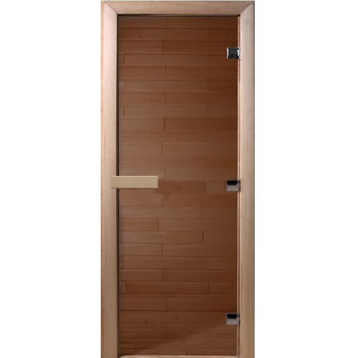 

Дверь для сауны стеклянная Doorwood DW01116 бронза 600х1800 мм, Бронзовый