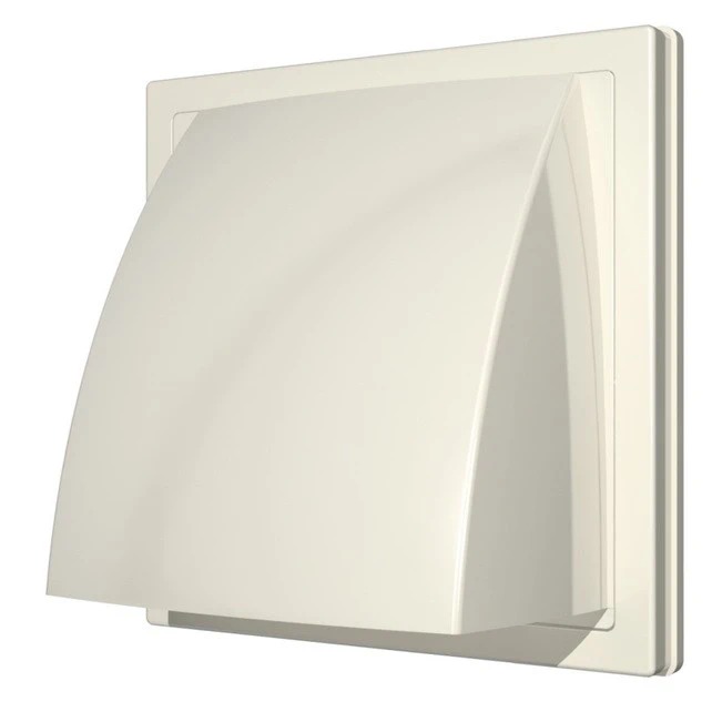 

Era 1515К10ФВ D100 150х150 мм, Выход стенной с обратным клапаном с фланцем (ivory), Бежевый