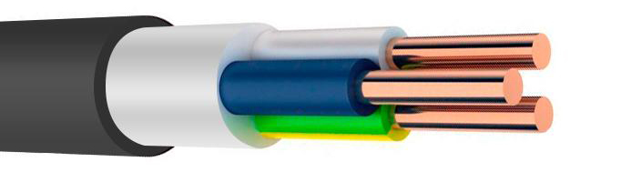 

ВВГнг-LS 3х1.5 мм2, Кабель силовой медный (ГОСТ)