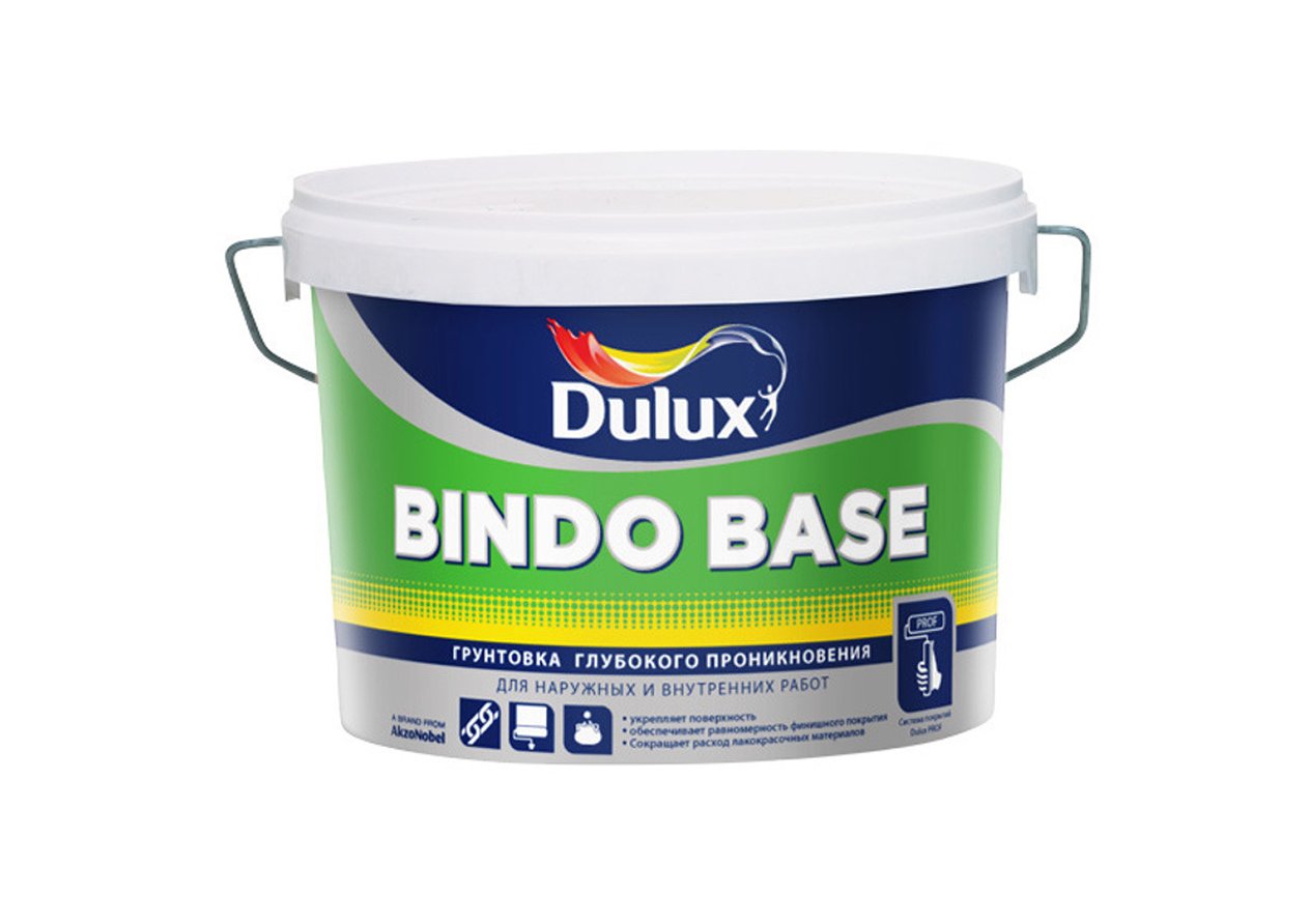 Dulux Bindo Base, 2.5 л, Грунтовка глубокого проникновения акриловая