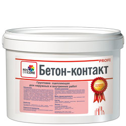 

RDS Decore Бетон-контакт Profi, 3 кг, Грунтовка для бетона акриловая