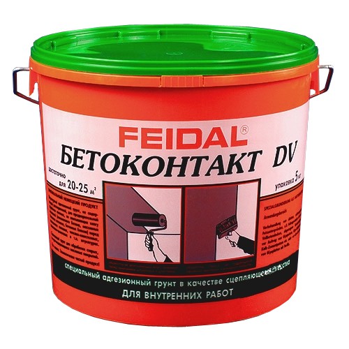 Feidal Бетоконтакт DV, 20 кг, Грунтовка для бетона акриловая