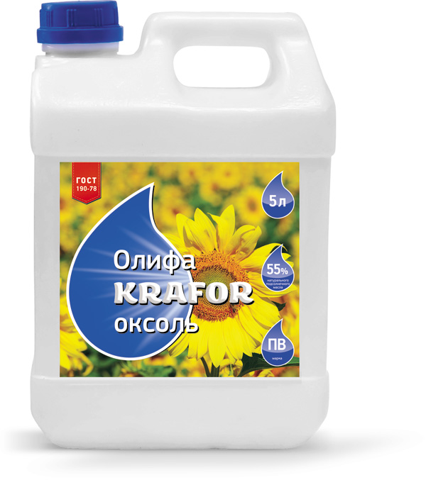 Олифа Krafor Оксоль 0.5 л