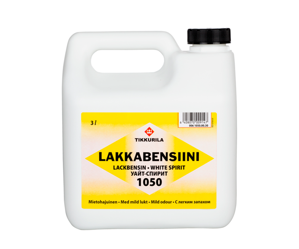 

Уайт-спирит Tikkurila Lakkabensllni 1050, 3 л