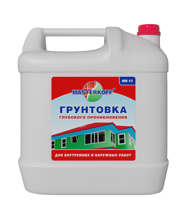 

Masterkoff MK-13, 10 л, Грунтовка глубокого проникновения