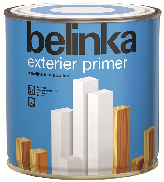 Belinka Exterier Primer, 0.75 л, Грунтовка по дереву акриловая