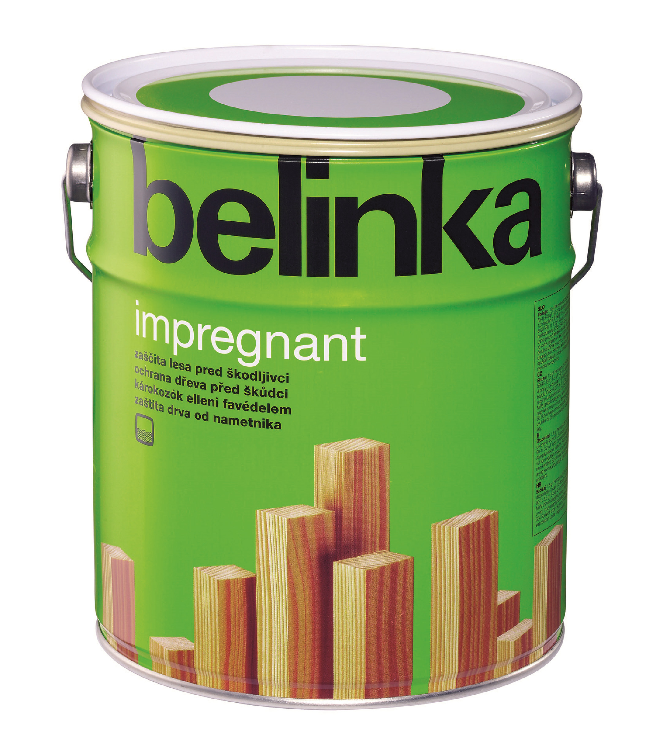 Belinka Impregnant, 2.5 л, Грунт-антисептик по дереву алкидный