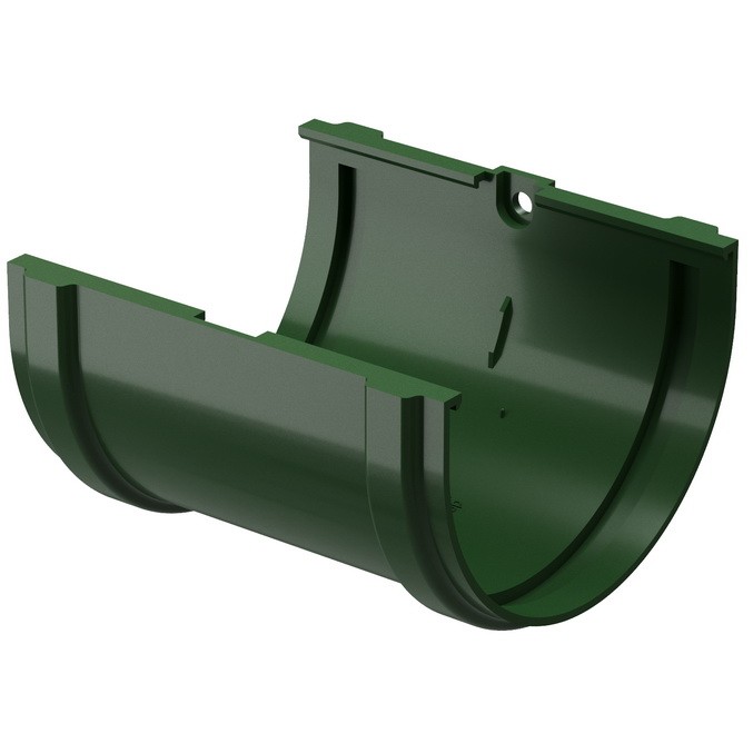 Соединитель желоба Docke ПВХ Standard D120/80 мм зеленый