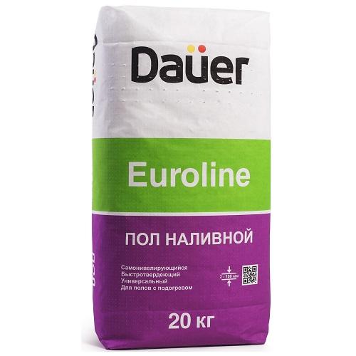 Купить Наливной пол быстротвердеющий Dauer Euroline 20 кг