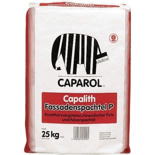 Caparol Capalith-Fassaden-Feinspachtel P 25 кг, Шпатлевка минеральная финишная (белая)
