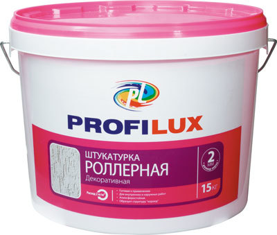 

Profilux Роллерная, 15 кг, Штукатурка декоративная, Белый