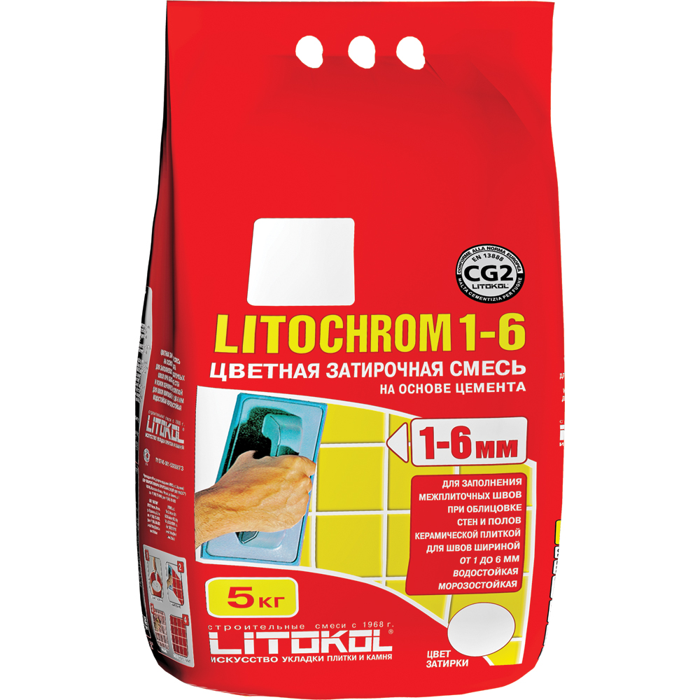 Купить Litokol Litochrom 1-6 C.10, 5 кг